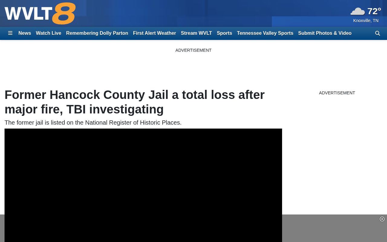 Former Hancock County jail distinct from the current arrest facility